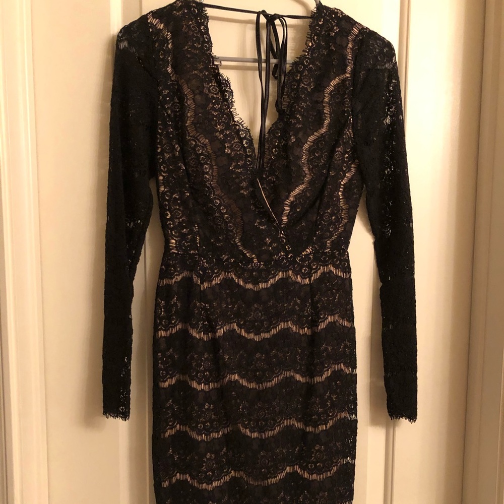 Francesca’s Open Tie Back “Formal” Dress